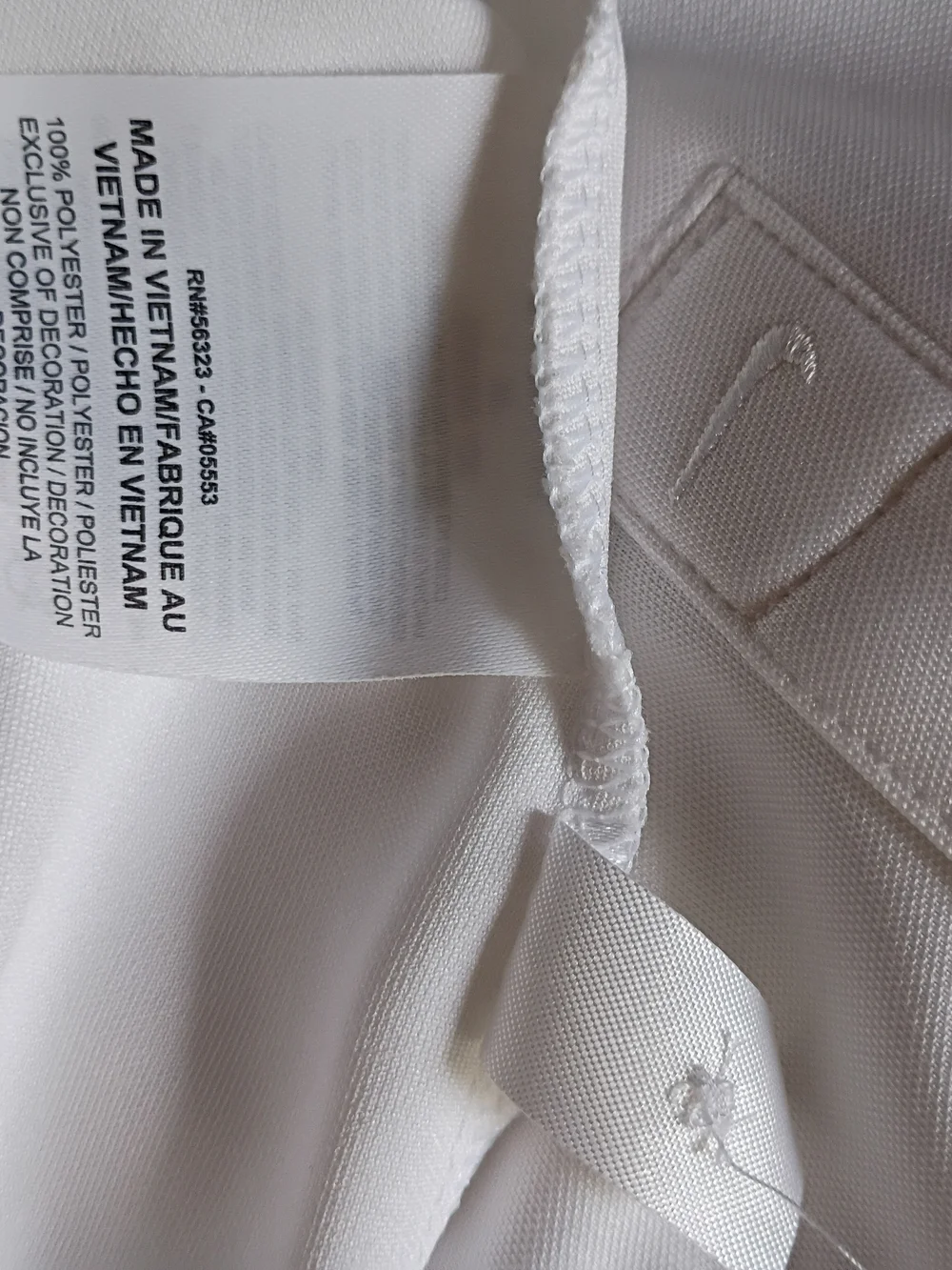 Nike Golf Women’s White Dri-FIT Polo Shirt Size XL